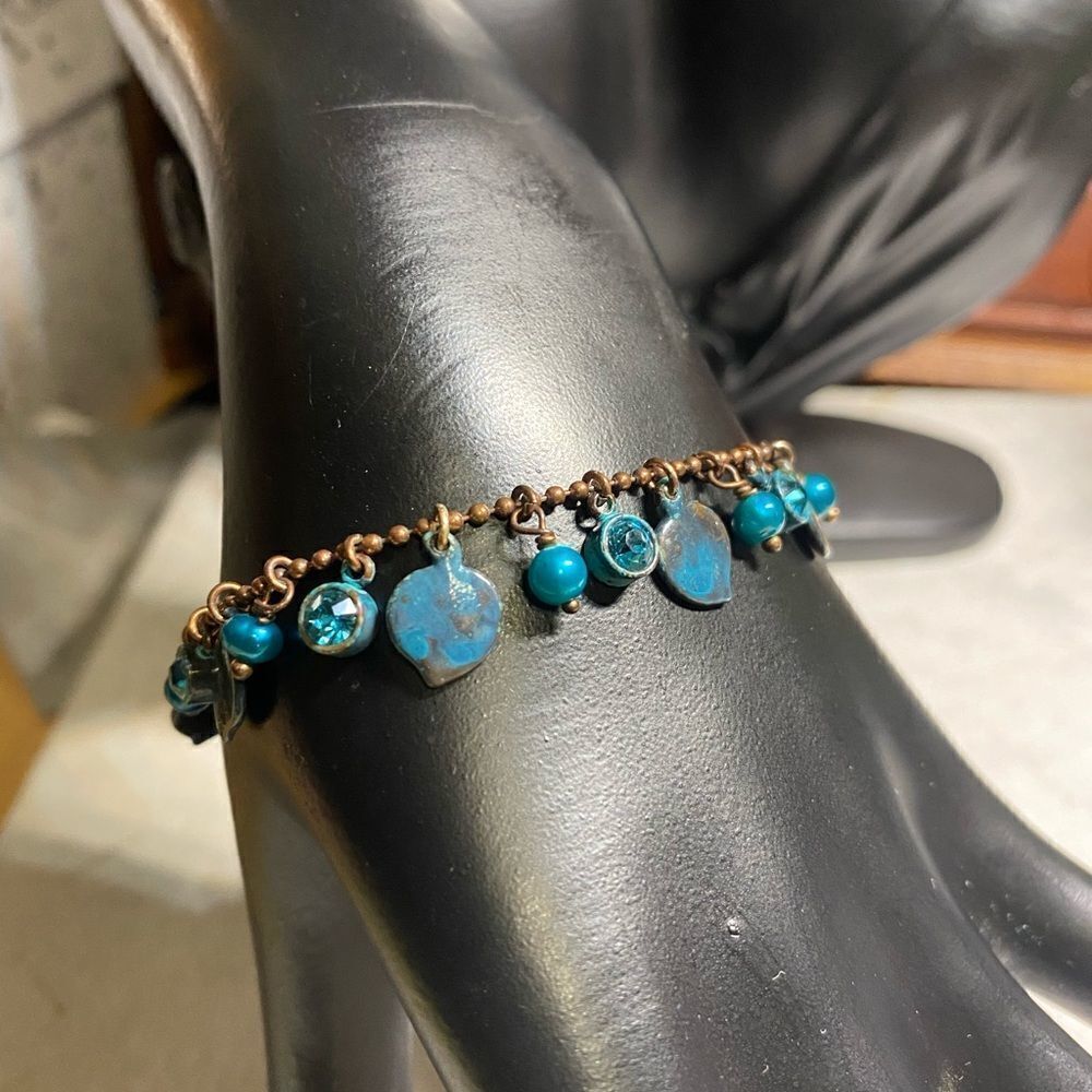 PILGRIM Danish Design copper bracelet